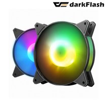 다크플래시 darkFlash C6S 120 RGB 시스템쿨러 (블랙 1PACK)