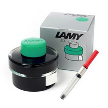 라미 병잉크 컨버터 세트 50ml T52 Z28, 그린, 1세트