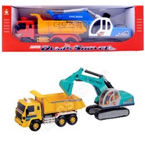 2세남아 생일선물 포크레인 + 덤프트럭 안전한장난감