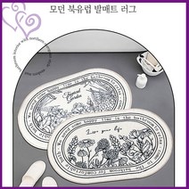 논슬립 발 매트 모던 주방 베란다 러그 욕실 매트 세탁 가능 인테리어 북유럽 추천 샤워 목욕 주방 부엌