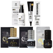 미앤비즈 퀸즈글루 속눈썹전처리제 속눈썹리무버 크림리무버 글루리무버 속눈썹연장재료, 1개, 미앤비즈 크림 리무버 20g