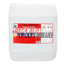 데카글로 18.75L 바닥 광택제 테라조 아스타일 타일 광택 수성 왁스 울트라켐, 단일 수량