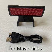 LED전광판 Drones 전자 디스플레이 화면 air2s 2pro 문자 표지판 자유롭게 자막 편집 LED 보드 FPV DIY 제품, [02] 라이트 그린