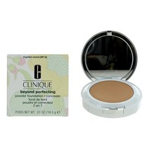 Clinique Beyond Perfecting Foundation 14.5g(0.5온스) 골든 뉴트럴 크리니크/비욘드 퍼펙팅 파우더 파운데이션+컨실러 8 골드 뉴트럴 15ml(0