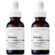 디오디너리 냉간압연 모로칸 아르간 오일, 2개, 30ml