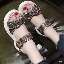가바바 여성 신발 사이버틱 반짝이는 여름 샌들 G49977