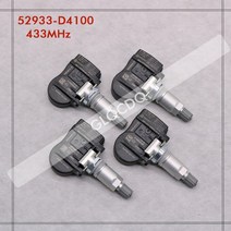 [타이어] 2355519 TMPS FOR 2015 2016 2017 KIA OPTIMA JF 타이어 압력 센서 TPMS 433MHz 52933-D4100 52933-F2000 52, [02] (4PCS) 52933-D4100