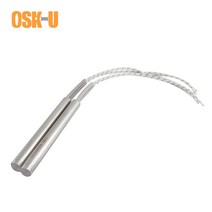 부품 220V 카트리지 히터 요소 12mm 튜브 직경 단일 헤드 전기 가열 와트 100/150/250W 2 개, 250w 12x100mm