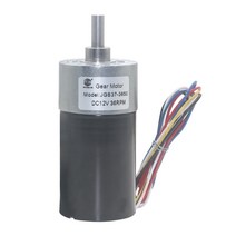 감속 기어 모터 속도조절 Jgb37-3650 DC 모터 전기 자동 커튼 감소 소형, 03 1270 rpm_02 24V