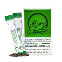 [제너럴라이프] 초록입홍합 환 3g X 30포 1개월분, 초록입홍합환