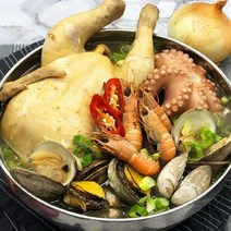 해신탕 밀키트 3-4인분 생닭 활문어 외