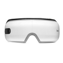 Breo iSee 4X 4D 스마트 공기 압력 눈 마사지기 난방 진동 및 스무딩 음악 눈 보호 기능이있는 눈 경혈 마사지, 전원 케이블, 다중
