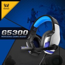 게이밍특화 고음질 LED라이트 컨트롤톡 헤드셋 G5300 [SN:4FB01B#620], [W4FB01B], [색상]▷레드　[#620]