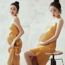 만삭 사진 원피스 출산 사진 프로필 임산부 임신 촬영용 드레스 임산부옷 브라이덜샤워 화보
