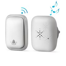 Fowod 무선초인종 장거리 방수, 흰색