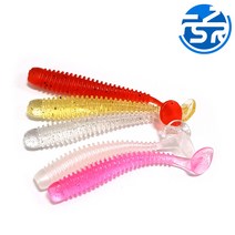 소프트베이트 루어웜 7cm 배스 광어 우럭 볼락 쏘가리, Gold, 1g