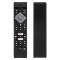 필립스 앰비라이트 4K 스마트 LED TV에 적합한 리모컨 BRC0884402/01 75PUS6754/12, 한개옵션0