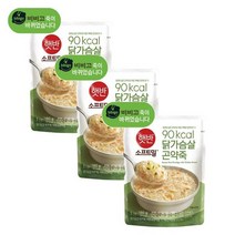CJ 햇반소프트밀 닭가슴살 곤약죽 병문안음식 간편식 180g 3개, 29세트