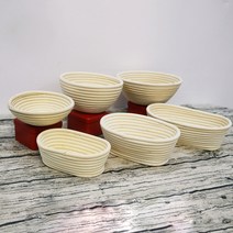 반느통 발효 바구니 그릇 등나무 천연발효빵틀, 1개