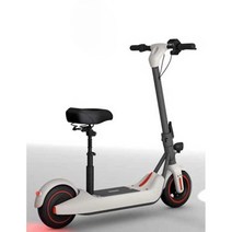 경량 전동킥보드 초보용 자전거도로 여성 앉아서타는, 36V 흰색 50-60KM 이동 가능 48V