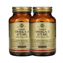 솔가 오메가3 675mg 50정 2통, 1개, 기본