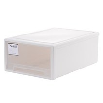 속옷 저장 상자 서랍 유형 속옷 양말 저장 상자 저장 상자 저장 상자를 중첩 할 수 있습니다 플라스틱 구획 분류 상자, 울트라 -라지 번호 (41*31.6*17.2), 투명