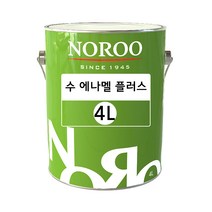 노루페인트 목재 철재용 유성페인트 수 에나멜 플러스 4L 유광 무광, 에나멜신나(희석제), 1L, 1개