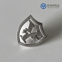 연세대 뺏지 연세 대학교 뱃지 굿즈, 03.원형모양에폭시(화이트)