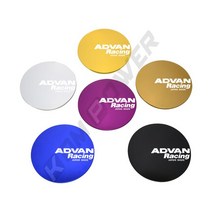 휠 용품 알루미늄 합금 62MM 센터 캡 레이 림 허브 4 개 CE28 TE37 ZE40 VOLK 휠 커버, 04 ADVAN_02 4PCS BLACK