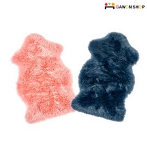 [당일출고] 이케아 SMIDIE 염색 양털러그