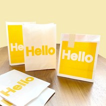 [소행섬] 헬로우 화이트 각대봉투 S, 100매입