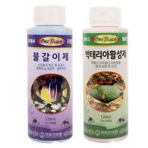 국제프리츠 물갈이제 120ml + 박테리아 활성제 120ml, 10세트