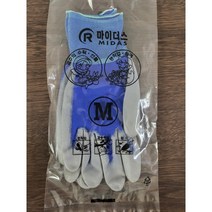 [코팅장갑] 로얄블루 원예 작업 장갑, 장목, S, 1개