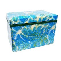 엠에스코리아 스티로폼 아이스박스, 야자수무늬, 90L