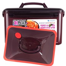 밴더밀 러빙에코 유산균 김치통8L(누름판포함), 1개