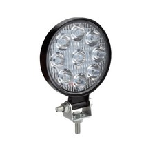 OKEEN 9LED 27W 16LED 48W 작업 빛 12V 24V 자동차 LED 스포트 라이트 광장 라운드 자동 트럭 오프로드 미니 Ledbar 액세서리, 05 27W Round