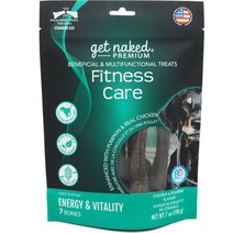 Get Naked Premium Fitness Care Chicken Pumpkin Flavor Grain-Free Dog Treats 7 count