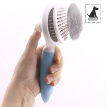 구쯔독 냥이멍이 원터치 브러쉬, 블루, 1개