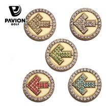 파비온 큐빅 화살표 골프 볼마커, 레드, 1개