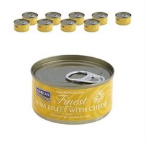 피쉬포캣 고양이 간식캔 70g, 참치 + 치즈, 60개