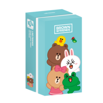토이앤퍼즐 캔버스 플라스틱퍼즐 브라운앤프렌즈 모두함께 120피스 (TG-PL120-2110)