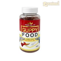 아마존 프리미엄 구피사료 100g_열대어 먹이 밥, 단품없음