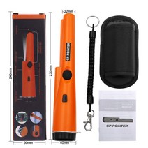 Metal Detector Static 다목적rm With Bracelet Handheld Metal Detector Positioning Pole Detector Water, Orange
