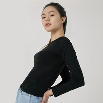 마른파이브 여성 긴팔 에어터치 노브라티셔츠