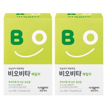 [일동제약] 온가족 유산균 비오비타 패밀리 60포 2팩 + 추가 20포, 2개, 상세 설명 참조