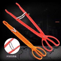 장어 집게 미끄럼방지 생물 클립 갈고리 다용도, 뉴 오렌지 벤드 (52cm)