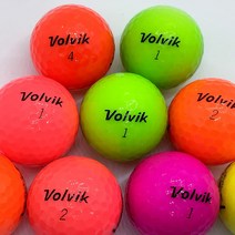 볼빅 크리스탈 컬러 3피스 4피스 A-급 로스트볼 50알 필드용 물로만 세척 로스트볼 창고 샵