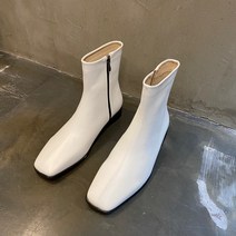 어썸블랑 남성용 사각코 앵클 첼시 부츠 3COLOR