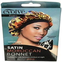 Evolve Exotics Satin Bonnet Moroccan Assorted Prints, 1