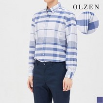 [올젠] 코튼 빅체크 캐주얼 셔츠 (ZOA2WC1102)